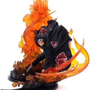Figurine Itachi Uchiwa en feu