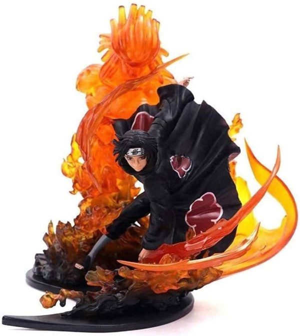 Figurine Itachi Uchiwa en feu